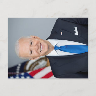 Cartão Postal Foto da Casa Branca do Presidente Americano Joe Bi
