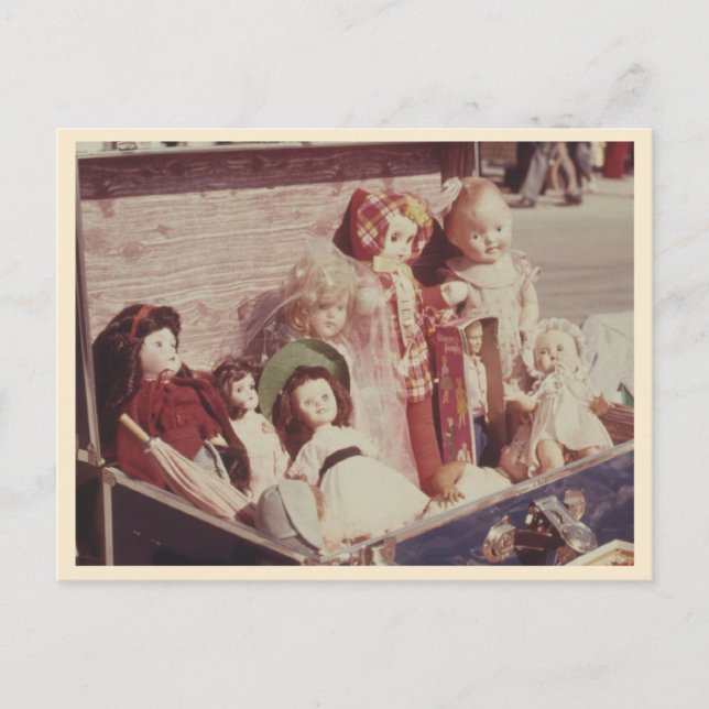 Cartão Postal Foto da coleção Vintage Dolls (Frente)
