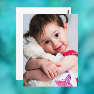 Cartão Postal Foto da Criança, Namorado, Cônjuge, Mãe ou Pet
