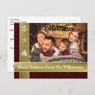 Cartão Postal Foto da Família de Bombas Fotográficas de Esquilo