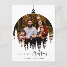 Foto da família de Natal mais feliz e minimalista 