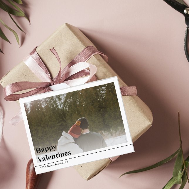 Cartão Postal Foto da família moderna | Dias de os namorados fel (Criador carregado)