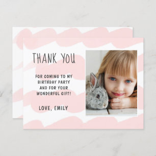 Cartão Postal Foto da Garota-d'água, cor-de-rosa-branca