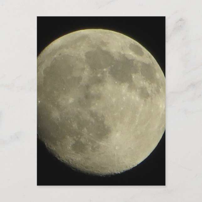 Cartão Postal Foto da Lua nº 2 (Frente)
