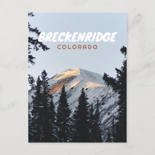 Cartão Postal foto da montanha Breckenridge Colorado