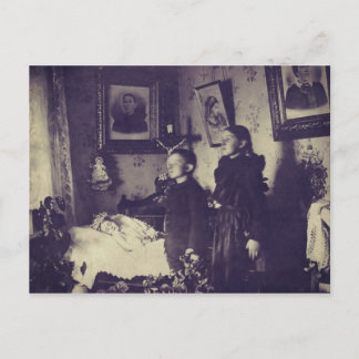 Cartão Postal Foto da Morte na Era Vitoriana