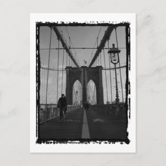 Cartão Postal Foto da ponte Brooklyn