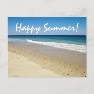 Cartão Postal Foto da praia