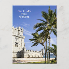 Cartão Postal Foto da Torre Belém, Lisboa, Portugal