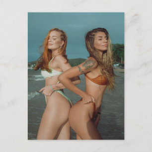 Cartão Postal Foto das garotas do Hot Summer Bikini