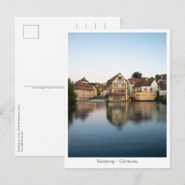 Cartão Postal Foto de Bamberg Alemanha