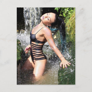 Cartão Postal Foto de Beaty exótica