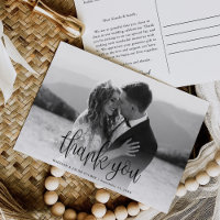 Foto de Casamento de Script de Caligrafia Moderna 