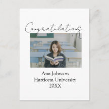 Foto de congratulações graduado nome universidade 