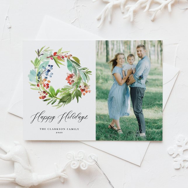 Cartão Postal Foto de Coroa de Inverno Vermelho e Zimbro (Criador carregado)