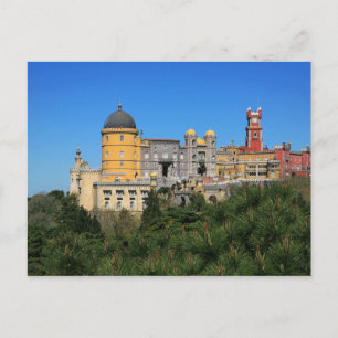 Cartão Postal Foto de Fairytale Sintra Palace, em Portugal