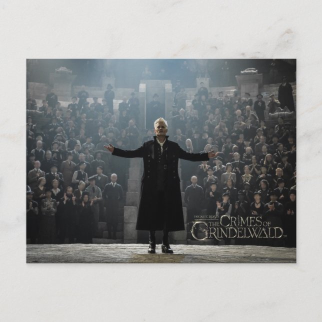 Cartão Postal Foto de Fala GELLERT GRINDELWALD™ (Frente)