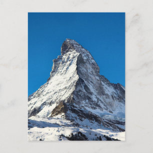 Cartão Postal Foto de Matterhorn