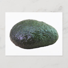 Cartão Postal Foto de natureza-morta de fruta fresca de abacate 