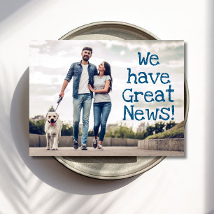 Cartão Postal Foto de notícias do excelente