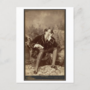 Cartão Postal Foto de Oscar Wilde Postard