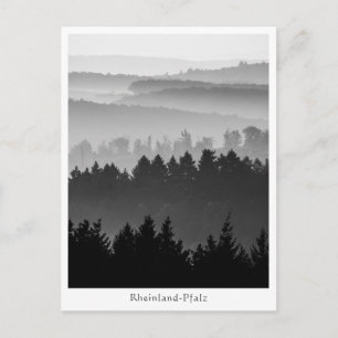 Cartão Postal Foto de Paisagem do Forest Colinas