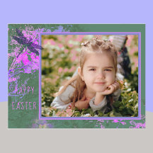 Foto de Quadro de Arte Floral do Abstrato Postc