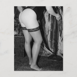 Cartão Postal Foto de redes de peixe sexy