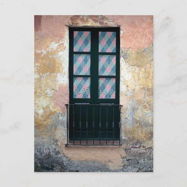 Cartão Postal Foto de Reparo da Janela (Frente)