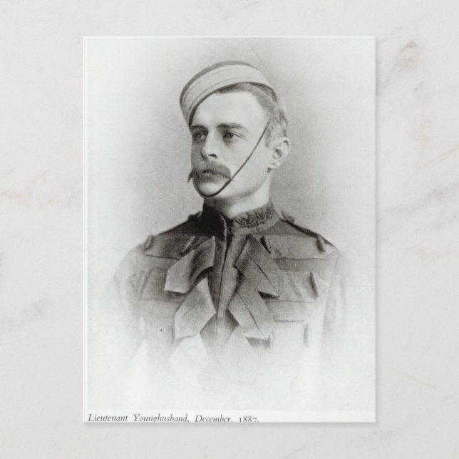 Cartão Postal Foto de Sir Francis Younghusband (Frente)