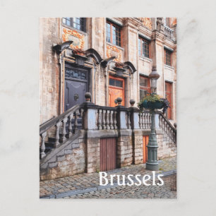 Cartão Postal foto de viagem Bruxelas Bélgica