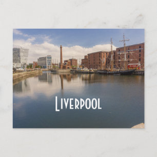 Cartão Postal Foto de viagem do Liverpool Salthouse Dock Merseys