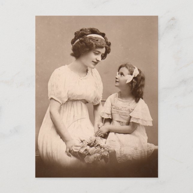 Cartão Postal foto de vintage (Frente)