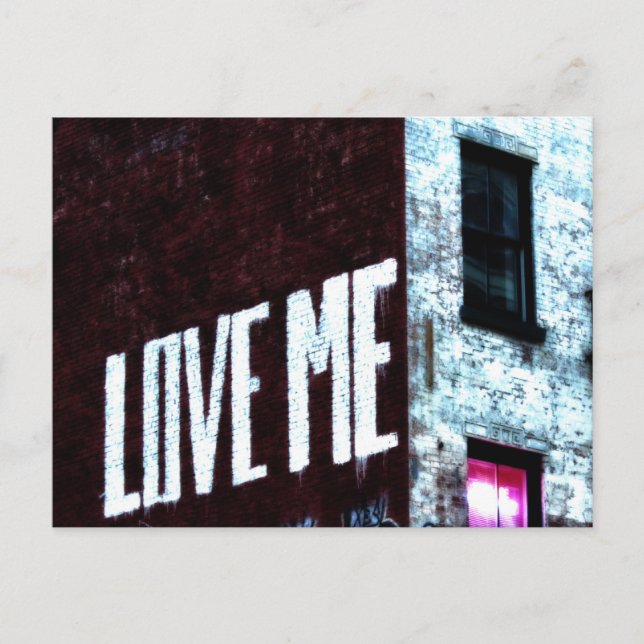 Cartão Postal Foto do Grafite da Rua Nova Iorque (Frente)