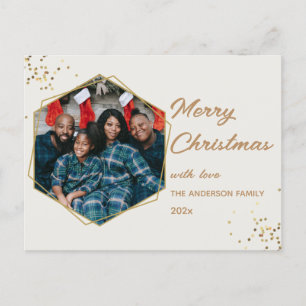 Cartão Postal Foto do Hexágono do Ouro de Natal