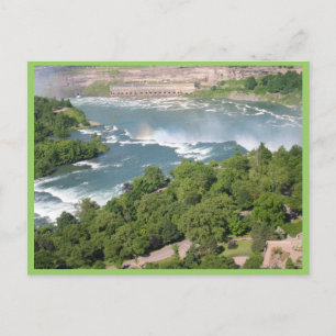 Cartão Postal Foto Do Lado Americano De Niagra Cai De Um