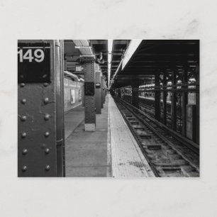 Cartão Postal Foto do metrô urbano