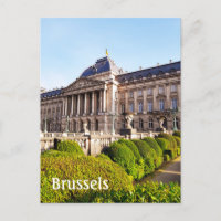Foto do Palácio Real de Bruxelas Bélgica