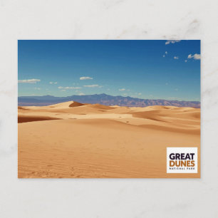 Cartão Postal Foto do Parque Nacional das Grandes Dunas de Areia