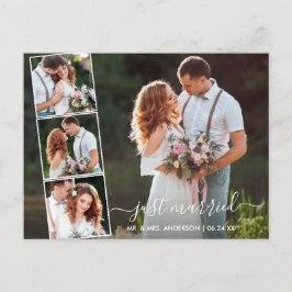 Cartão Postal Foto do Recem casados 4 do Script de Tendência Mod