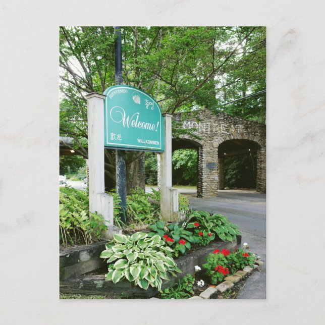 Cartão Postal Foto do Viagem da Carolina do Norte Montrata (Frente)