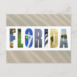 Cartão Postal Foto do Viagem da Florida Sand Beach