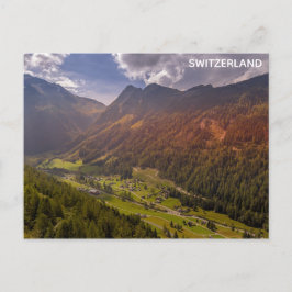 Cartão Postal Foto do Viagem dos Alpes Suíços suiça
