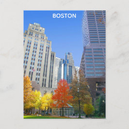 Cartão Postal Foto do Viagem Skyline City in Boston Massachusett