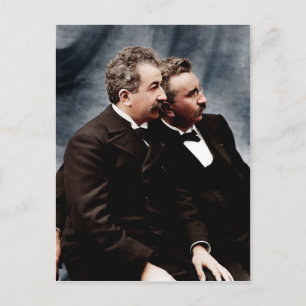 Cartão Postal Foto dos irmãos Lumière