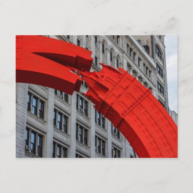 Cartão Postal Foto em quadrado Nova Iorque Union (Frente)