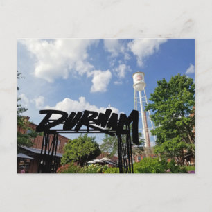 Cartão Postal Foto em Torre de Greve de Durham North Carolina