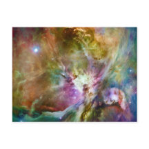 Foto Espacial Decorativa da Nebula do Orion Galaxy