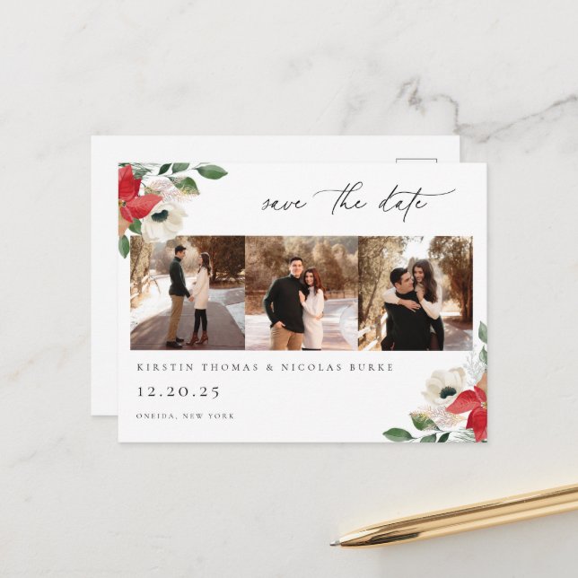 Cartão Postal Foto Floral Botânica de inverno (Frente/Verso In Situ)