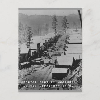 Cartão Postal Foto histórica de Deadwood